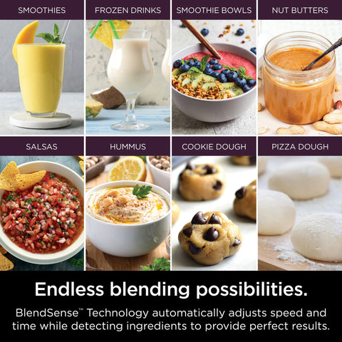 Ninja Detect Kitchen System Power Blender + Processor with Blend Sense Technology, Silver, TB400 for Home Kitchen & Office